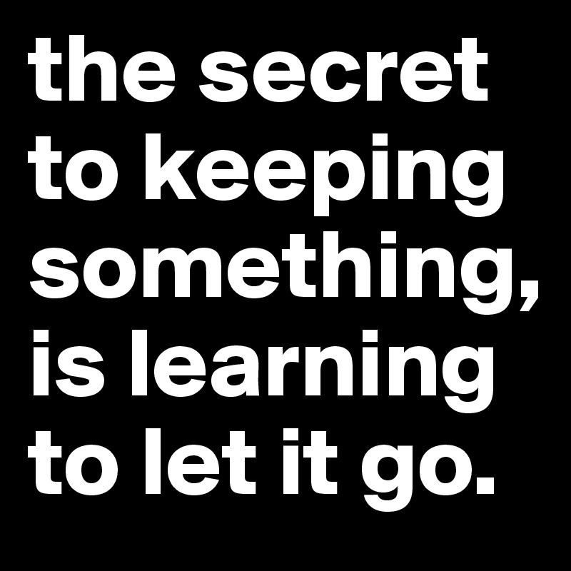 Word For Keeping Something Secret