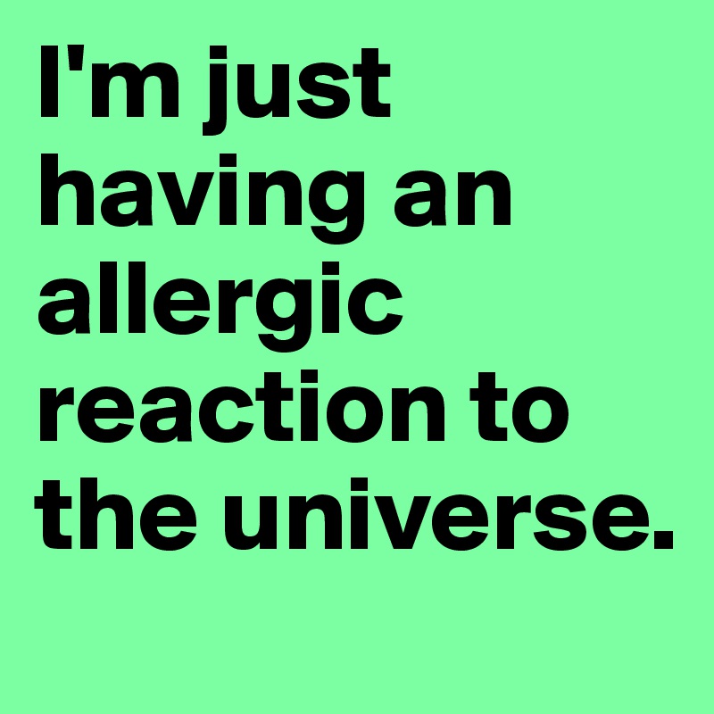 What Counts As An Allergic Reaction