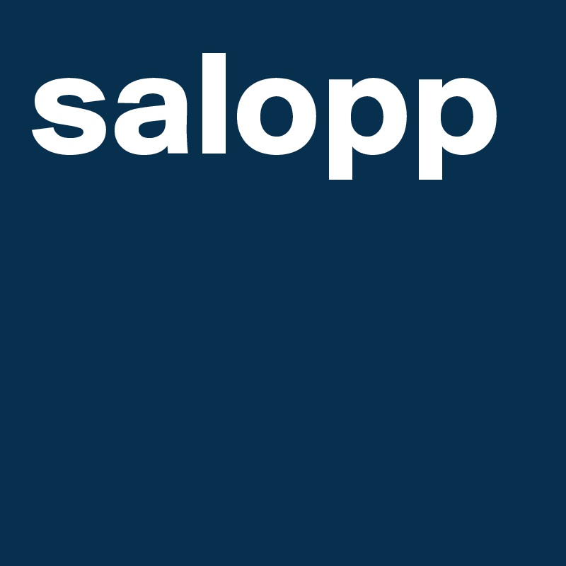 salopp