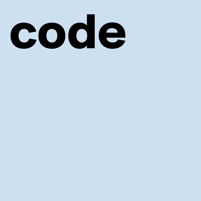 code