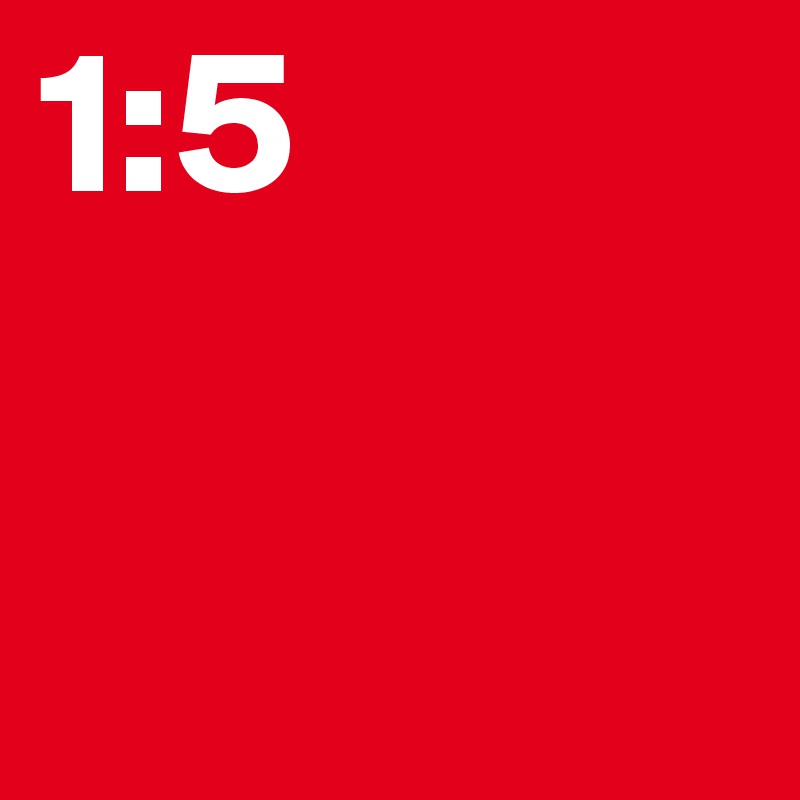 1:5 