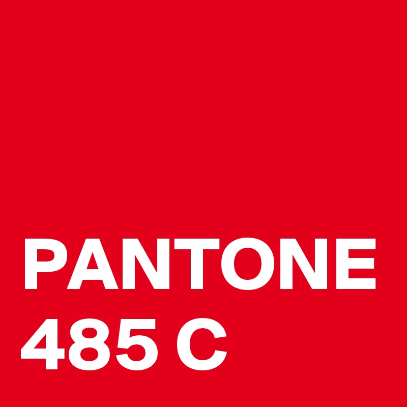 PANTONE 485 C