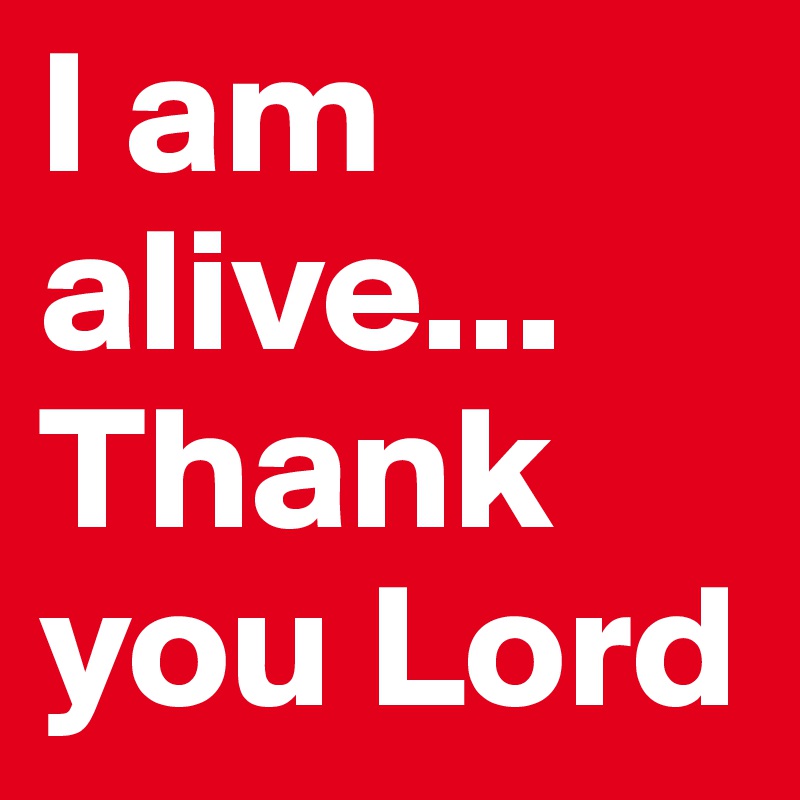 I am alive... Thank you Lord - Post by conpsci on Boldomatic