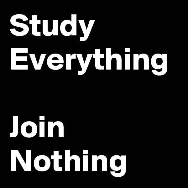 Study Everything

Join
Nothing