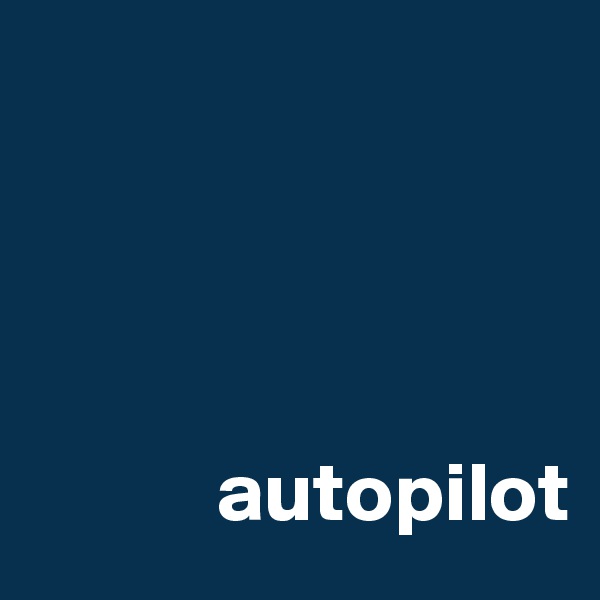 




           autopilot