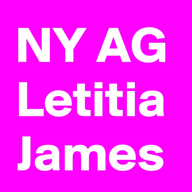 NY AG Letitia James