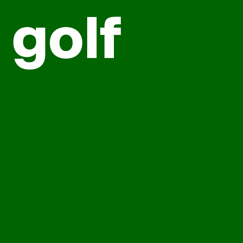 golf 