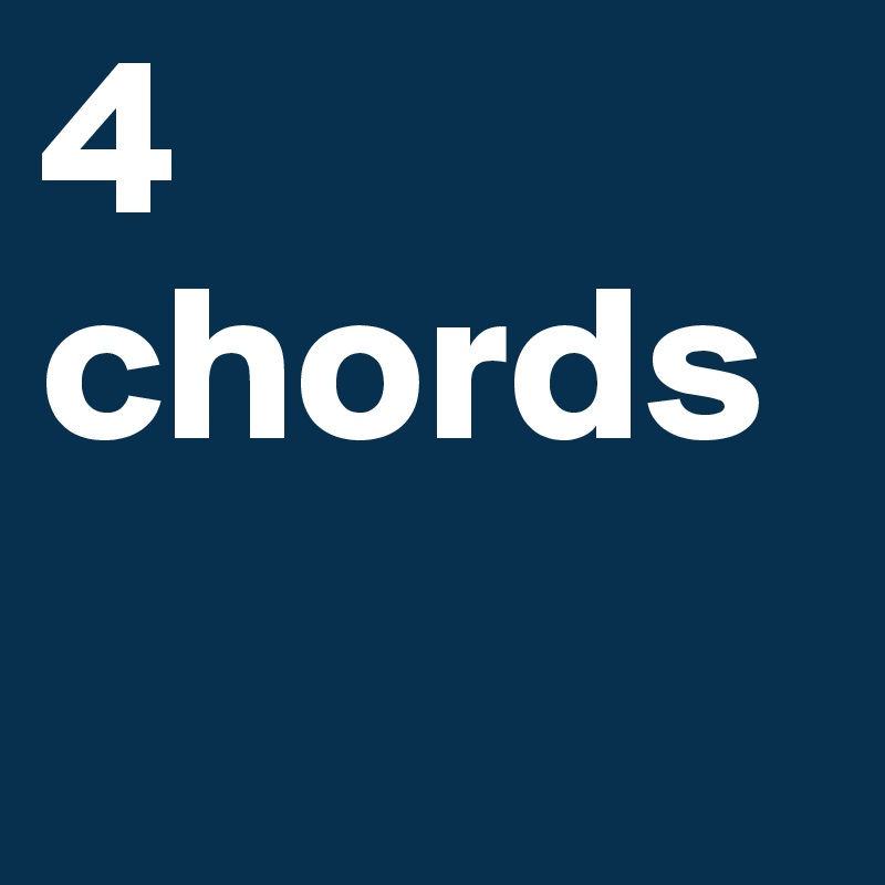4 chords 