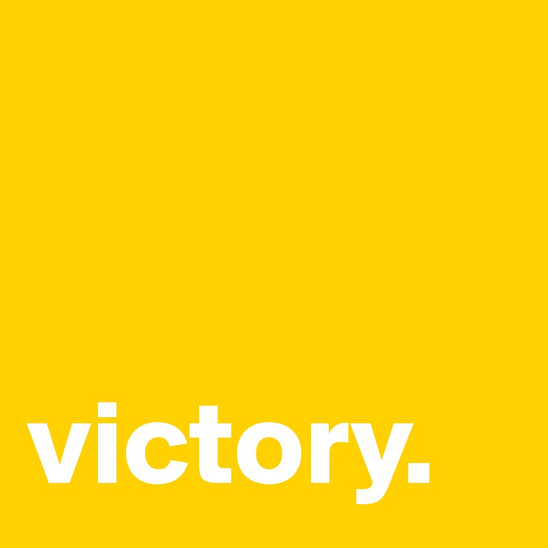 


victory. 