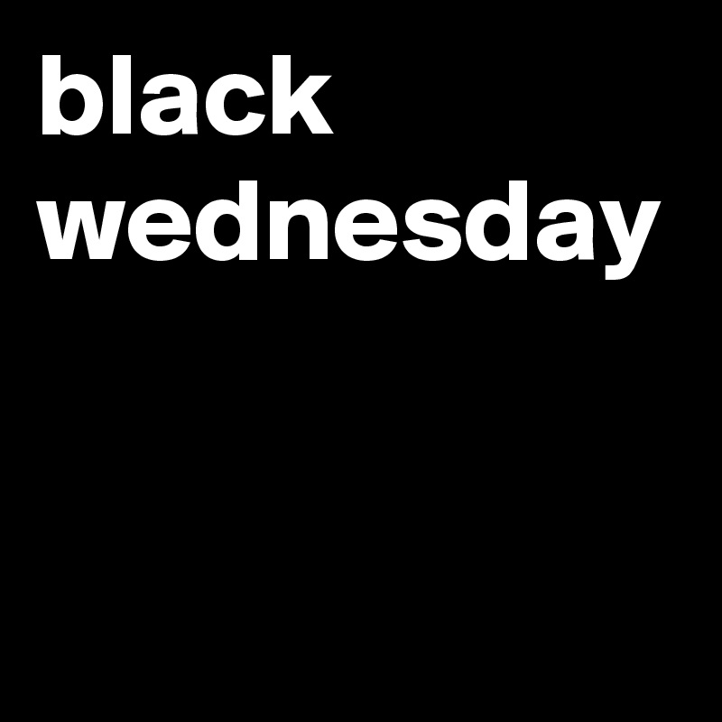 black wednesday