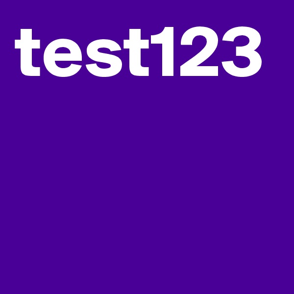 test123