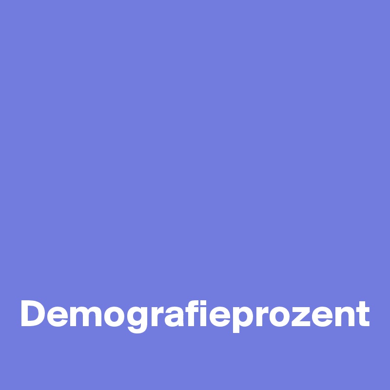 






Demografieprozent