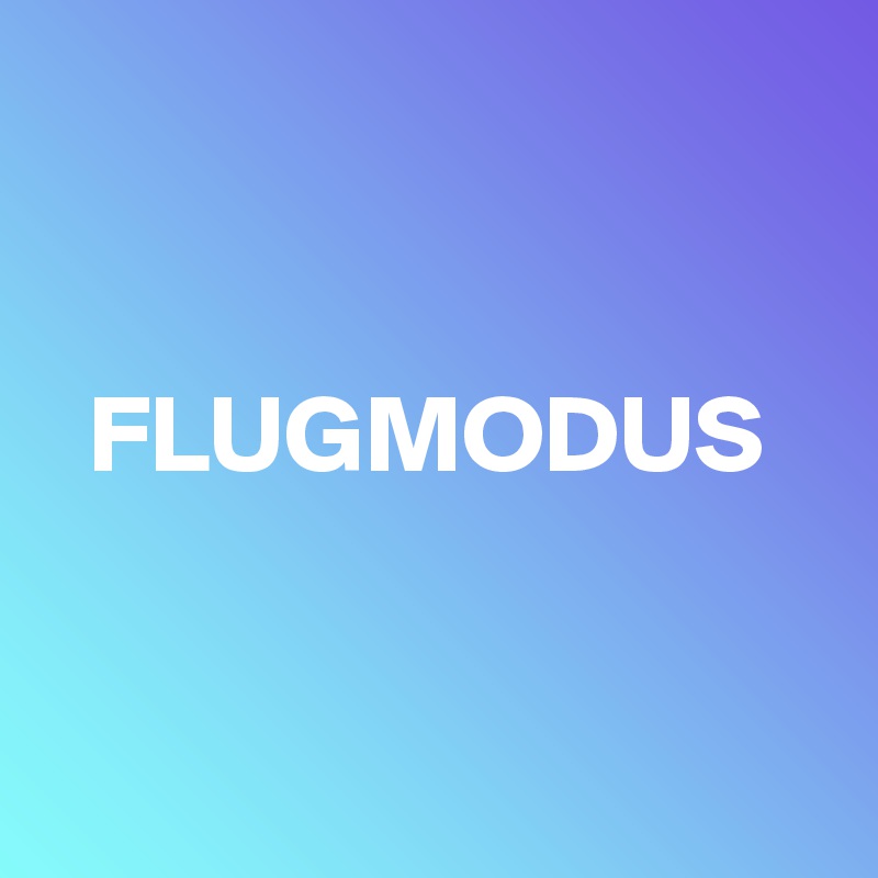 


  FLUGMODUS


