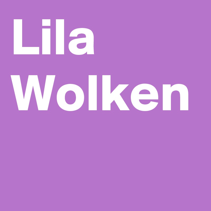 Lila Wolken