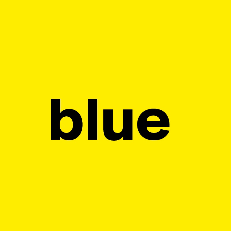 blue