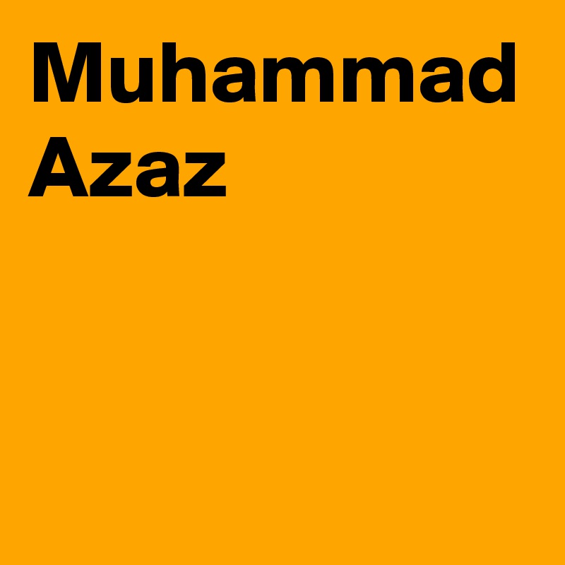 Muhammad Azaz