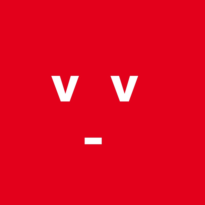       
    v   v
       -