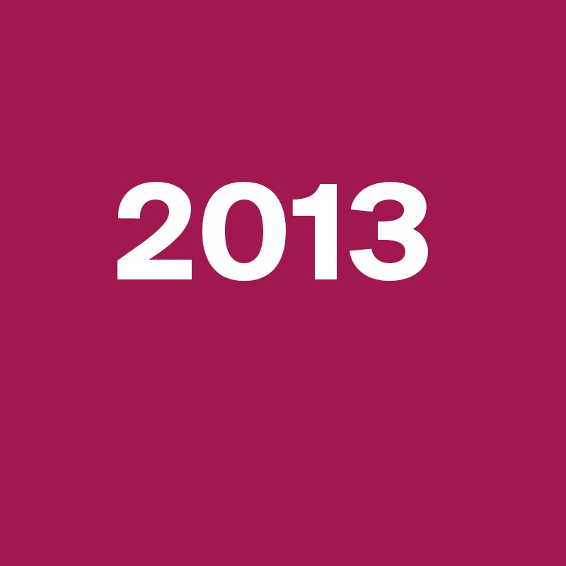     
   2013