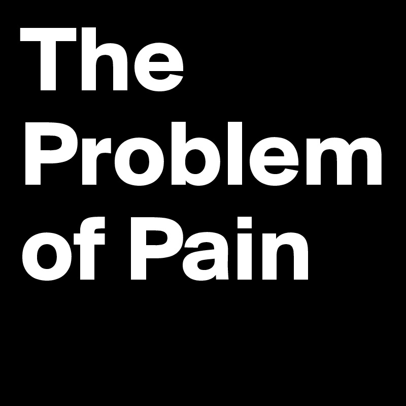 The Problem of Pain