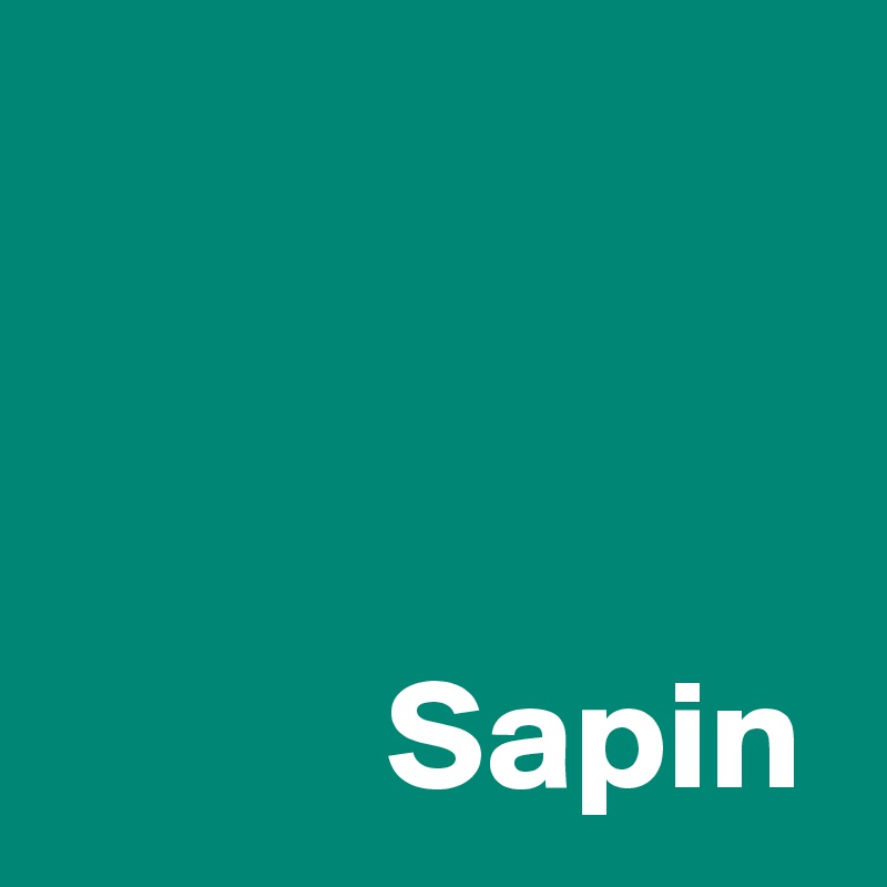



           Sapin