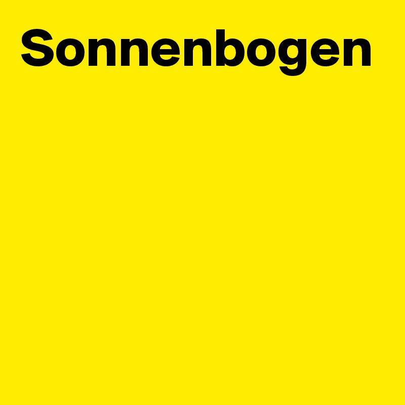Sonnenbogen