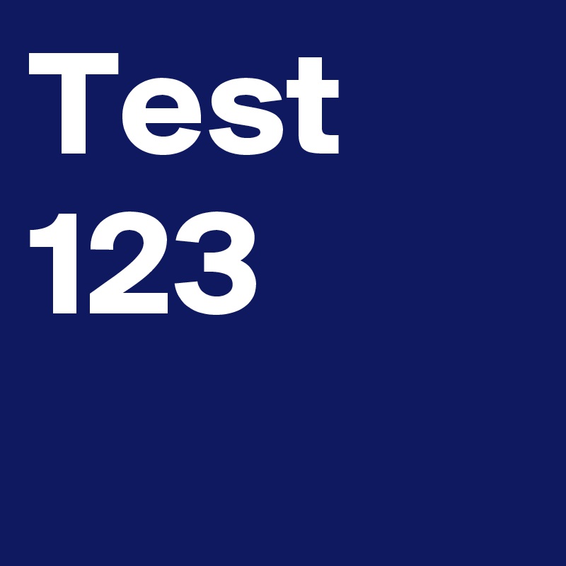 Test 123