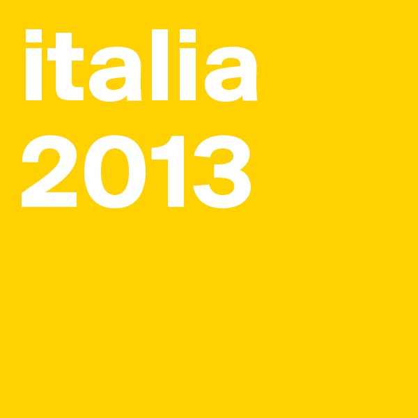 italia 2013