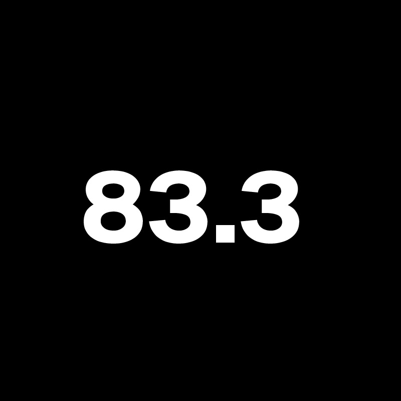 83.3