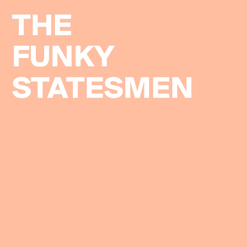 THE 
FUNKY STATESMEN



