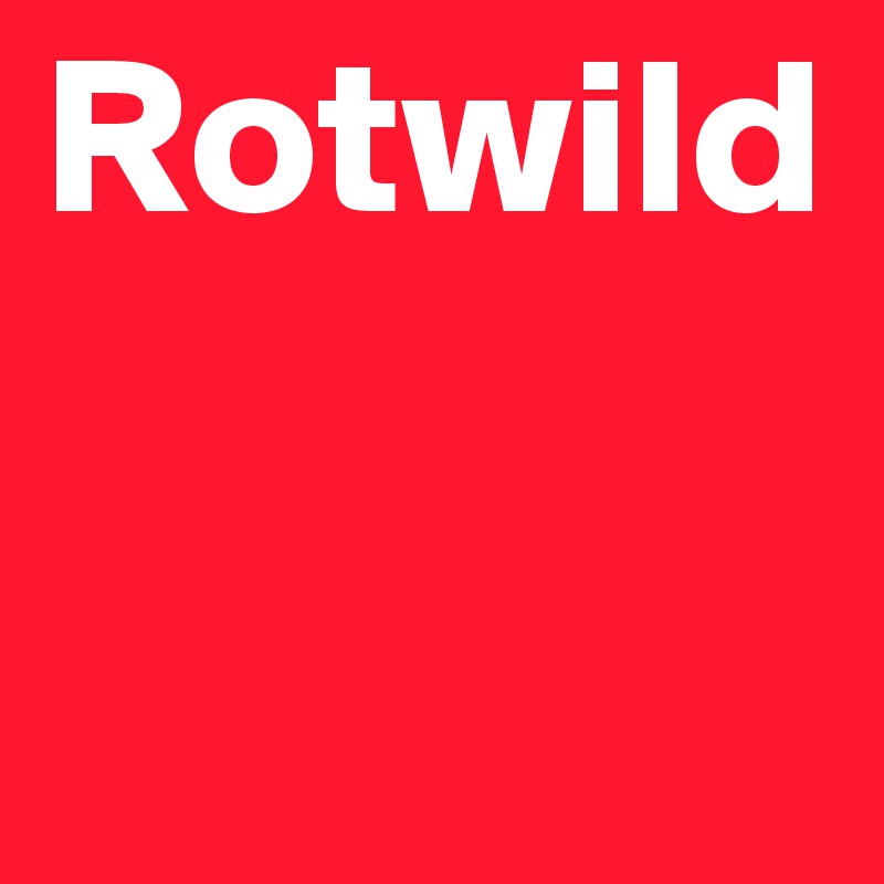 Rotwild