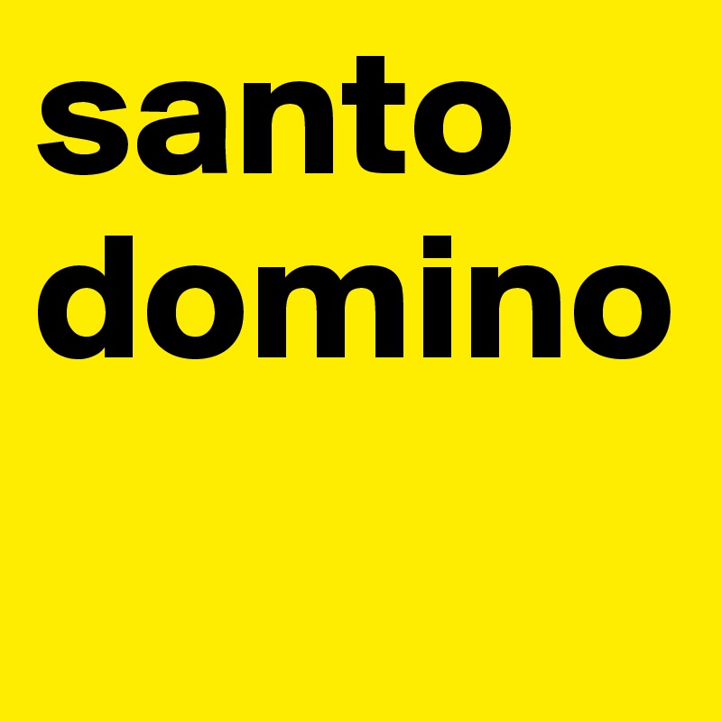 santo domino