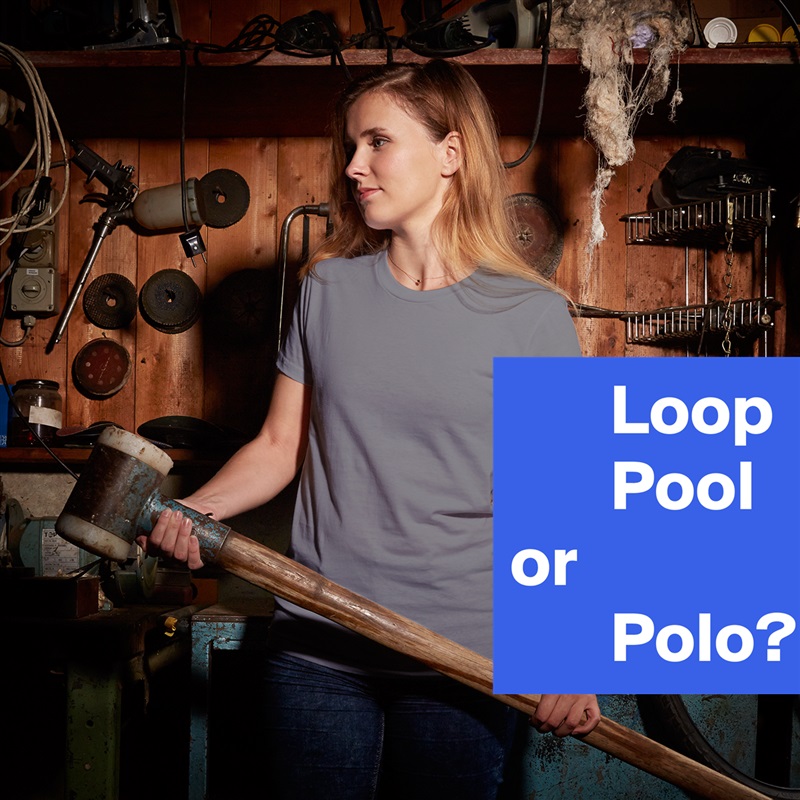        Loop
       Pool
or 
       Polo? White American Apparel Short Sleeve Tshirt Custom 
