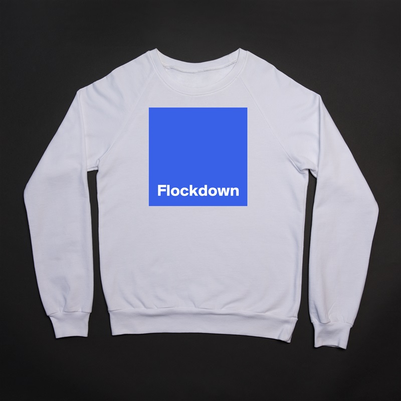 



 Flockdown White Gildan Heavy Blend Crewneck Sweatshirt 