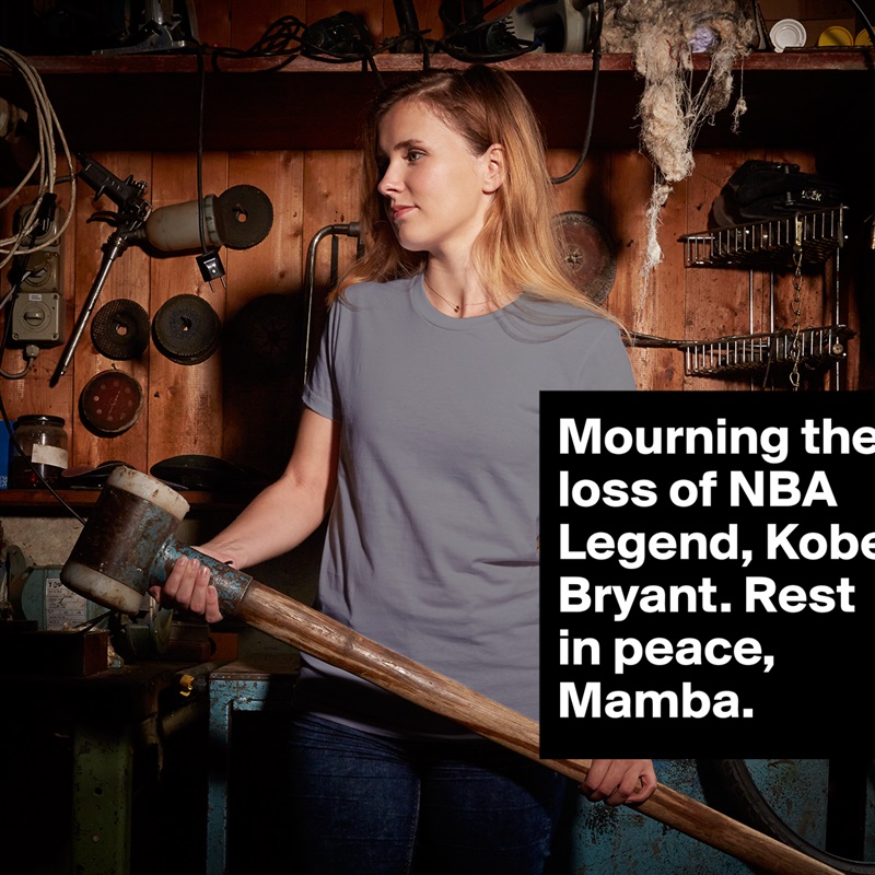 Mourning the loss of NBA Legend, Kobe
Bryant. Rest in peace, Mamba. White American Apparel Short Sleeve Tshirt Custom 