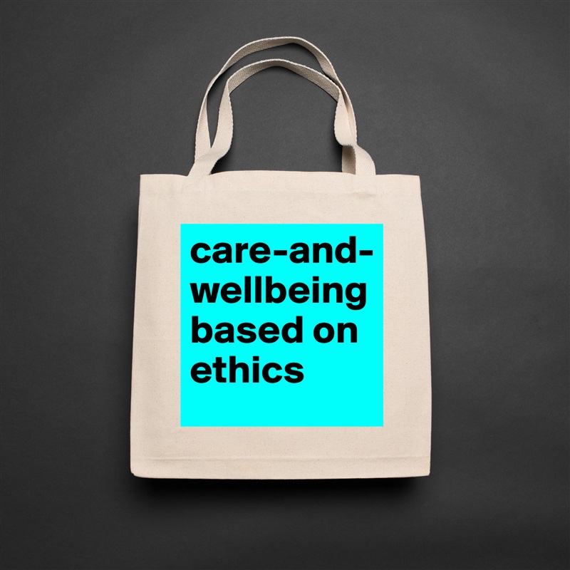 care-and-wellbeingbased on ethics Natural Eco Cotton Canvas Tote 