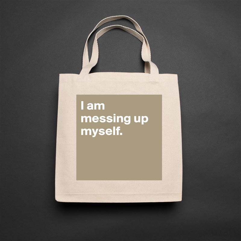 I am messing up myself. 


 Natural Eco Cotton Canvas Tote 