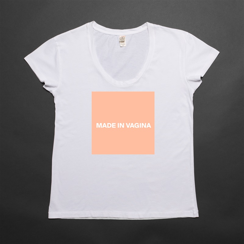 



 MADE IN VAGINA


 White Womens Women Shirt T-Shirt Quote Custom Roadtrip Satin Jersey 