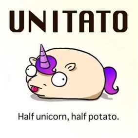 Unitato on Boldomatic - Half unicorn, half potato